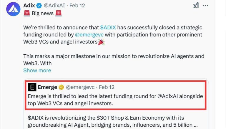 New Airdrops : AdixAI New Round