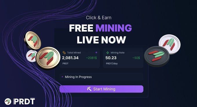 New Airdrops PRDT Mining