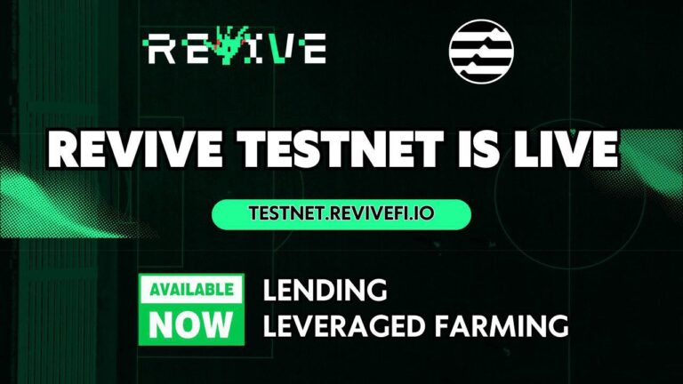 New Testnet: Revive Finance